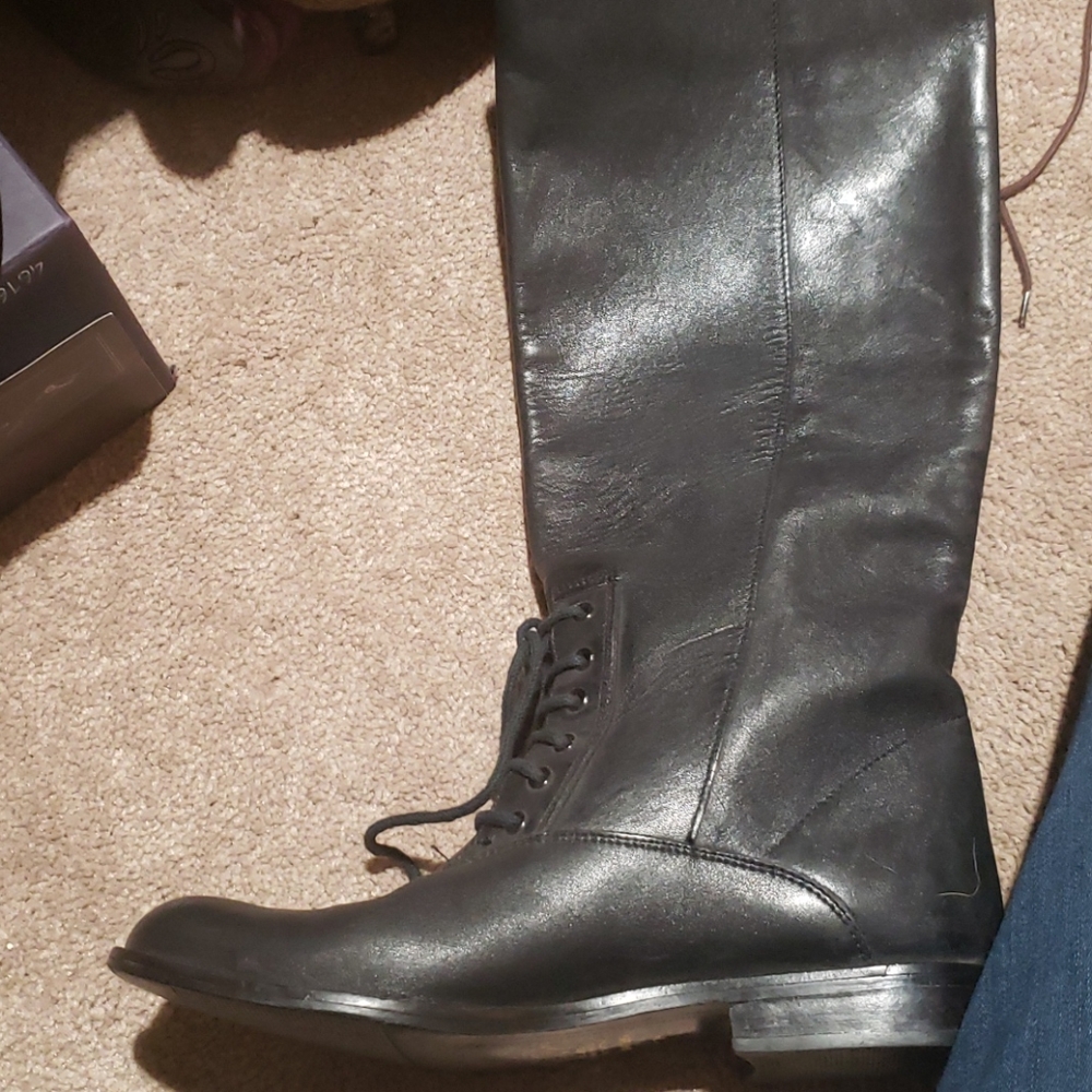 Made in Argentina riding boots 7 new - Picture 2 of 3